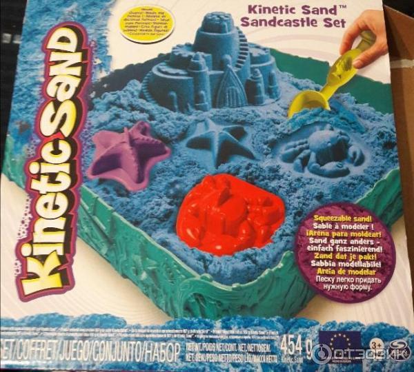 Кинетический песок для детей Kinetic Sand фото