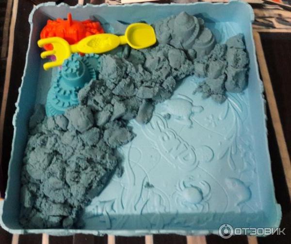 Кинетический песок для детей Kinetic Sand фото