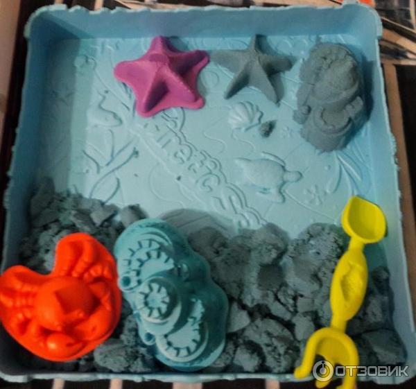 Кинетический песок для детей Kinetic Sand фото