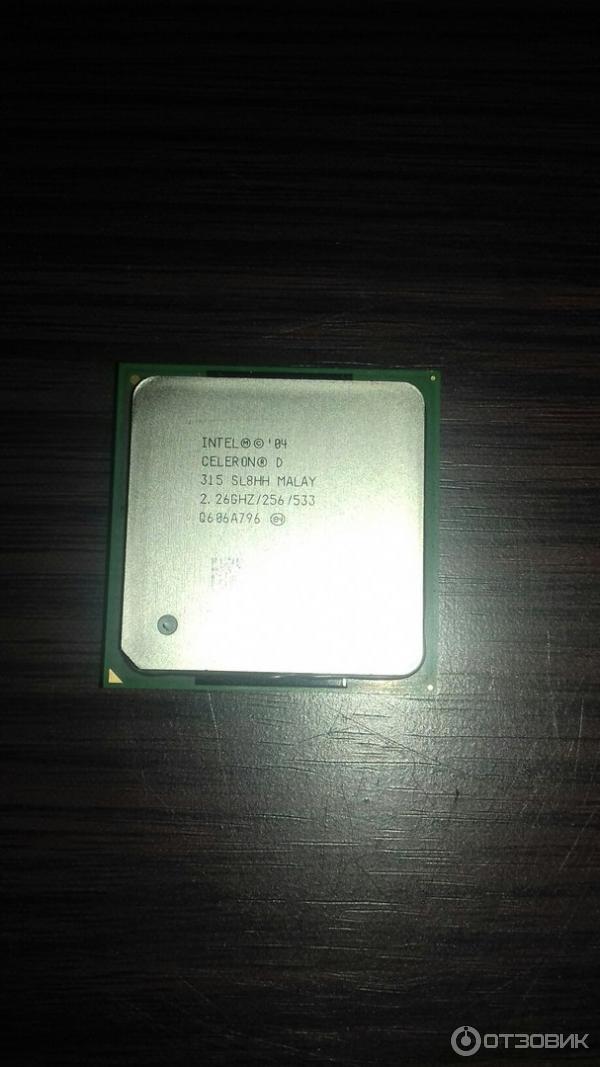 Процессор Intel Celeron D фото