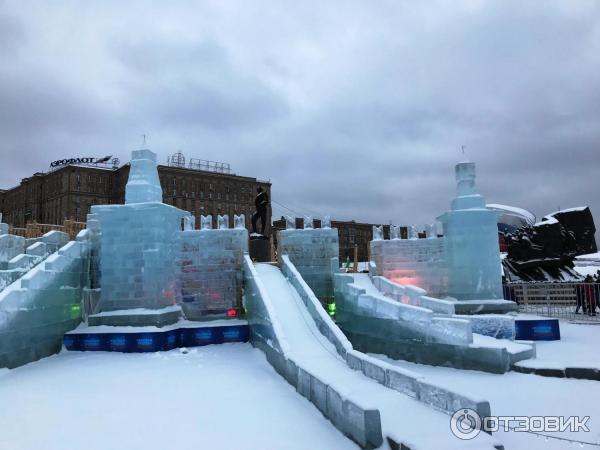 Выставка ледовых скульптур Ледовый парк в кругу семьи (Россия, Москва) фото