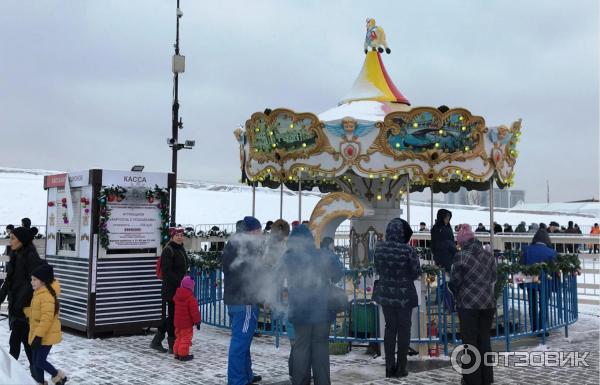 Выставка ледовых скульптур Ледовый парк в кругу семьи (Россия, Москва) фото