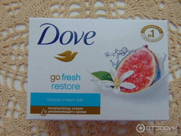 Крем-мыло Dove Go Fresh Restore Beauty cream bar фото