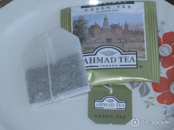 Зеленый чай Ahmad Tea London фото