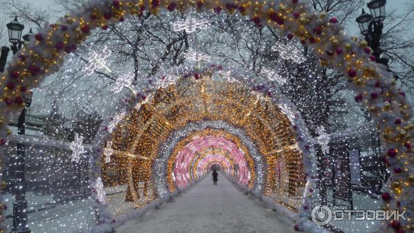 Фотовыставка Зимние фотоистории на Тверском бульваре (Россия, Москва)