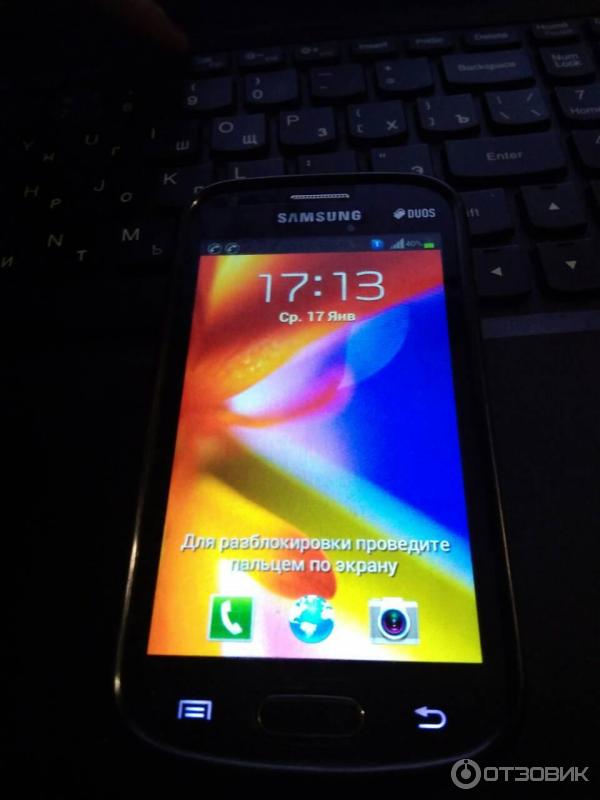 Смартфон Samsung Galaxy Duos GT-7562 фото