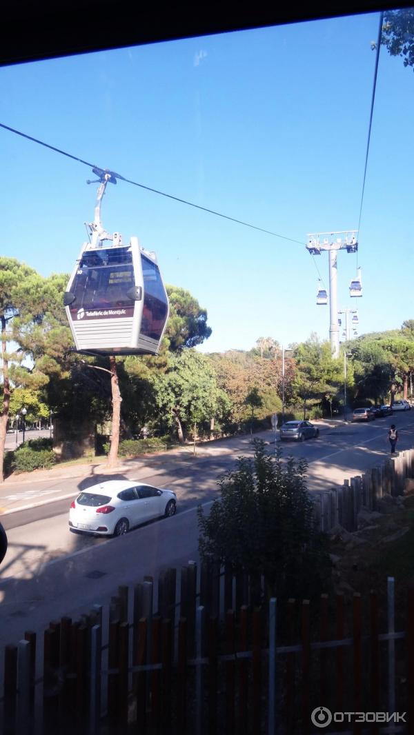 Канатная дорога Teleferis de Montjuic (Испания, Барселона) фото