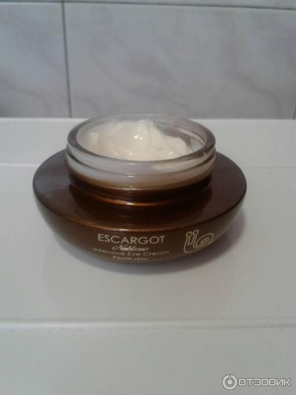 Крем для век с муцином улитки FarmStay Escargot Noblesse Intensive Eye Cream