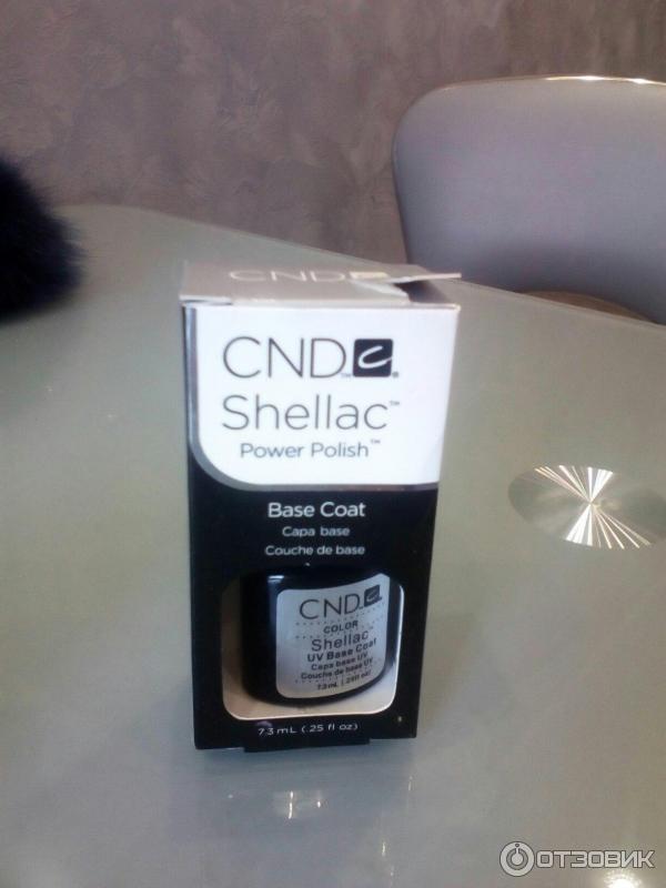 Базовое покрытие CND Shellac UV Base Coat фото