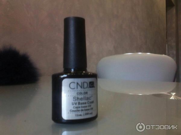 Базовое покрытие CND Shellac UV Base Coat фото