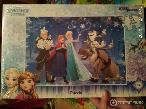 Игра puzzle холодное сердце disney фото