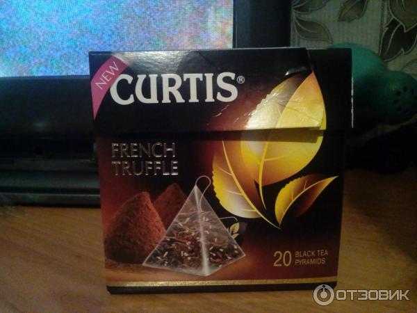 Чай черный Curtis French Truffle Французский трюфель в пирамидках фото