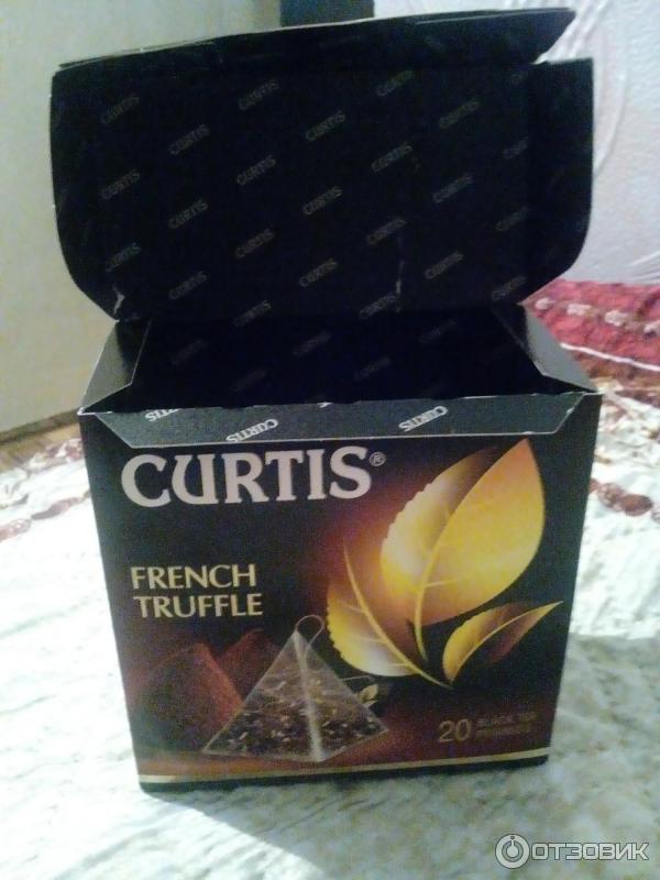 Чай черный Curtis French Truffle Французский трюфель в пирамидках фото