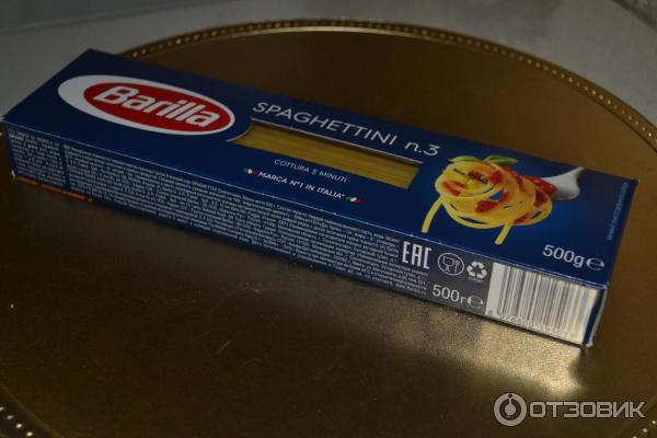 Макаронные изделия Barilla Spaghettini n.3 фото