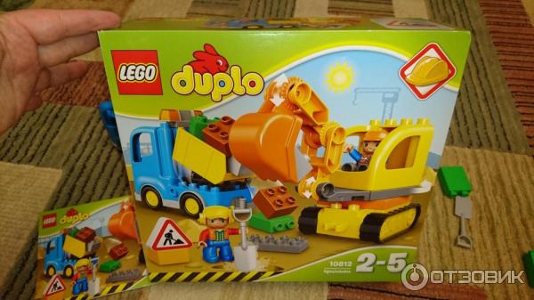 Конструктор Lego Duplo Грузовик и гусеничный экскаватор 10812