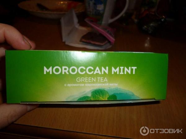 Чай зеленый Lipton Moroccan Mint фото