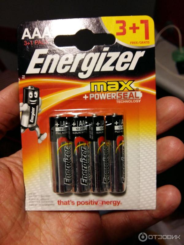 Батарейки Energizer AAA фото