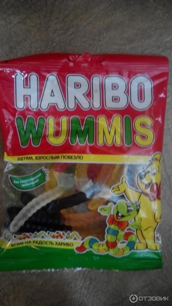 Жевательный мармелад Haribo Червячки фото