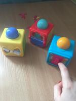 Кубики с сюрпризами Fisher-Price фото