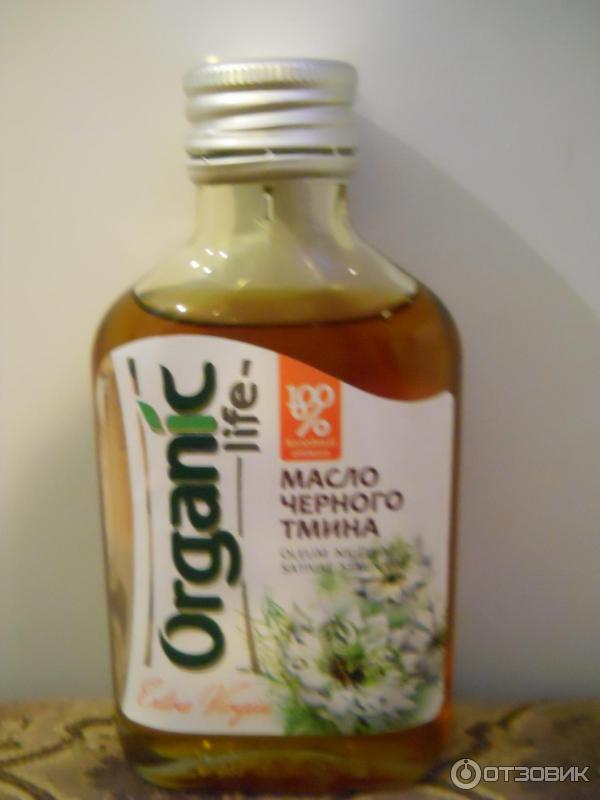 Масло черного тмина Organic life Extra Virgin фото