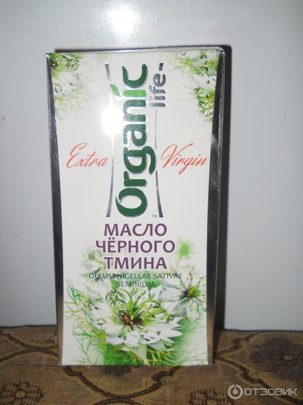 Масло черного тмина Organic life Extra Virgin фото