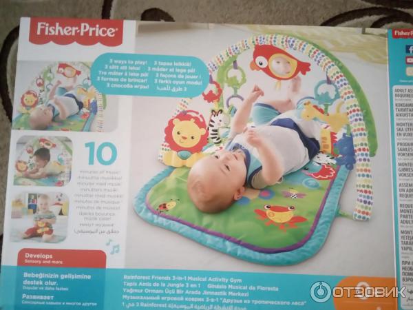 Развивающий коврик Fisher Price фото