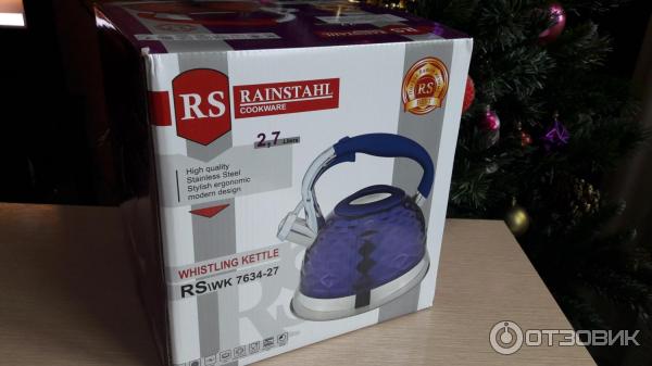 Чайник со свистком Rainstahl RS/WK 7634-27 фото