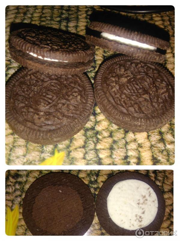 Печенье OREO с начинкой фото