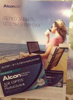 Контактные линзы Alcon Air Optix Hydraglyde фото