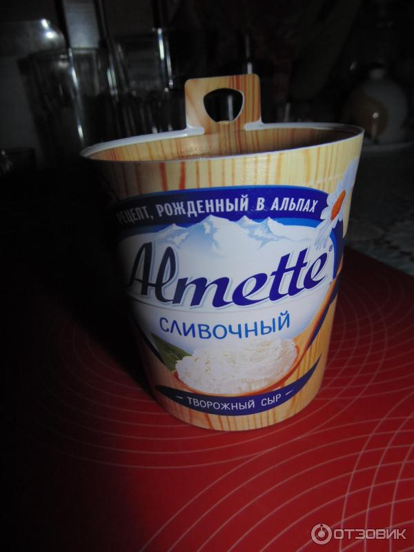 Творожный сыр Almette Сливочный фото