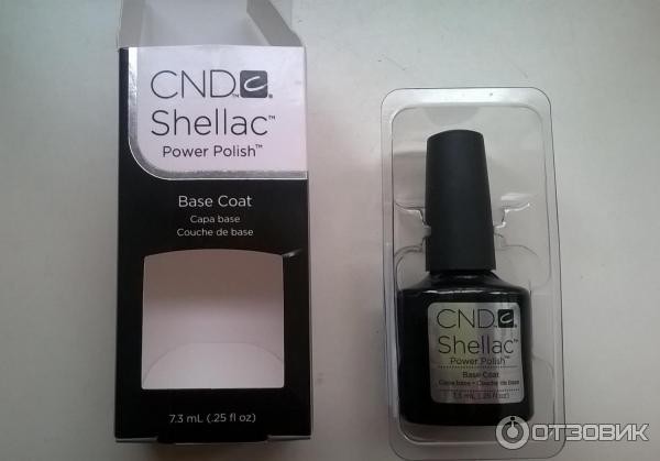 Базовое покрытие CND Shellac UV Base Coat фото