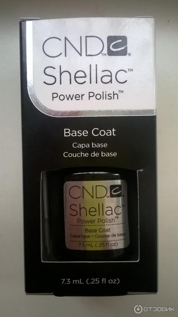 Базовое покрытие CND Shellac UV Base Coat фото