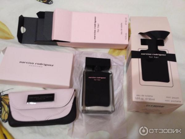 Narciso Rodriguez For Her с подарком косметичкой