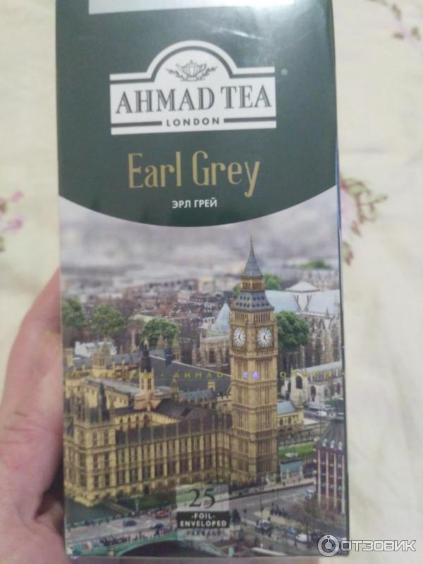 Черный чай Ahmad Tea Earl Grey фото