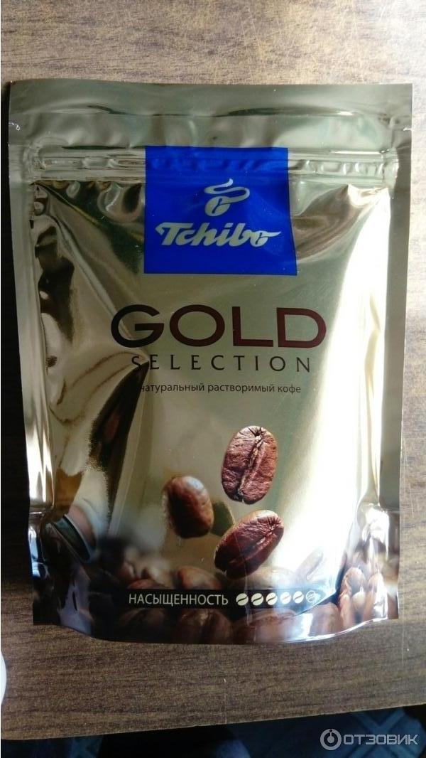 Растворимый кофе Tchibo Gold Selection