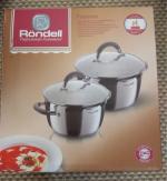 Набор посуды из нержавеющей стали Rondell Flamme RDS-040 фото