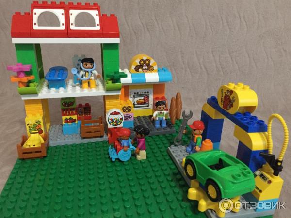 LEGO duplo городская площадь фото