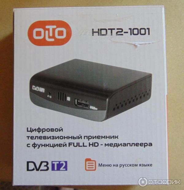 Цифровой телевизионный приемник OLTO HDT2-1001 фото