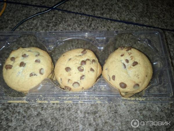 Печенье Milka Choco cookies с кусочками молочного шоколада фото