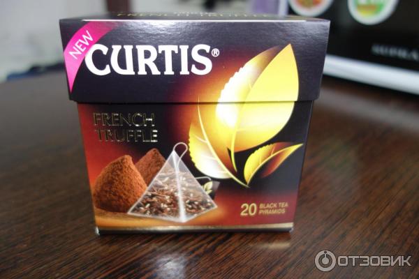 Чай черный Curtis French Truffle Французский трюфель в пирамидках