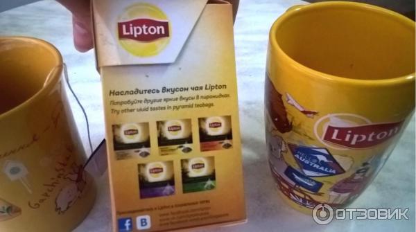 Чай черный байховый Lipton Mild Ceylon в пирамидках фото