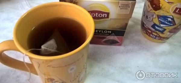 Чай черный байховый Lipton Mild Ceylon в пирамидках фото