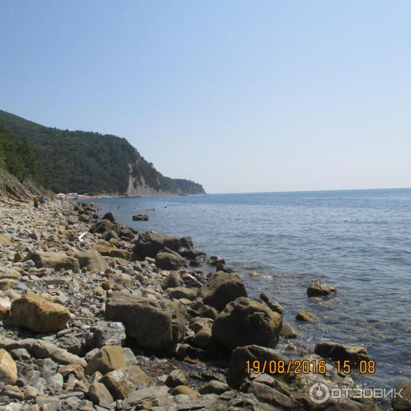 дорога к скале Парус