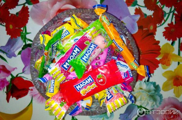 Жевательные конфеты Maoam фото