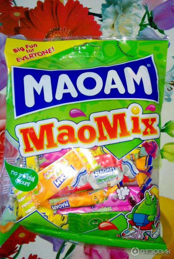 Жевательные конфеты Maoam фото