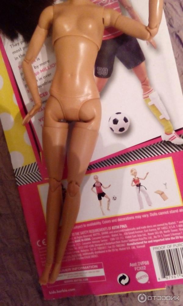 Кукла Barbie Mattel Безграничное движение Футболистка фото