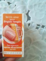 Лак-препарат Belweder против обгрызания ногтей фото