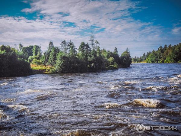 Отдых в Лосево и рафтинг на р. Вуокса (Россия, Ленинградская область) фото