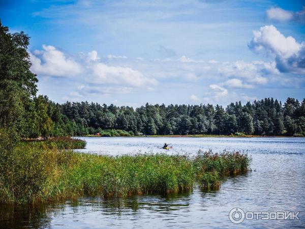 Отдых в Лосево и рафтинг на р. Вуокса (Россия, Ленинградская область) фото