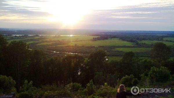 Закат с территории усадьбы